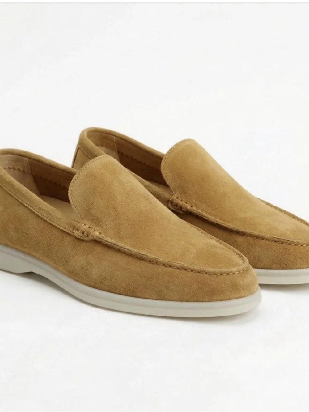 Saint and Vale Men's Suede Slip-On Enzo Loafers NWT